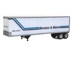 2502 HO 40' Trailmobile Trailer 2-Pack, Boston & Maine