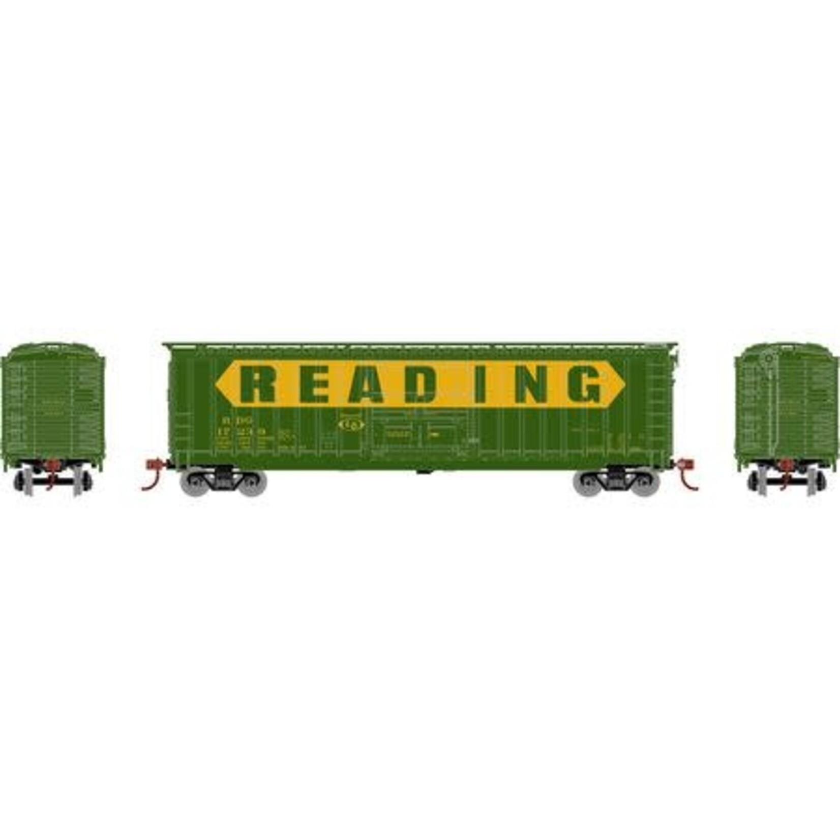 Roundhouse 40233 HO 50' OB Plug Door Box, RDG 17239