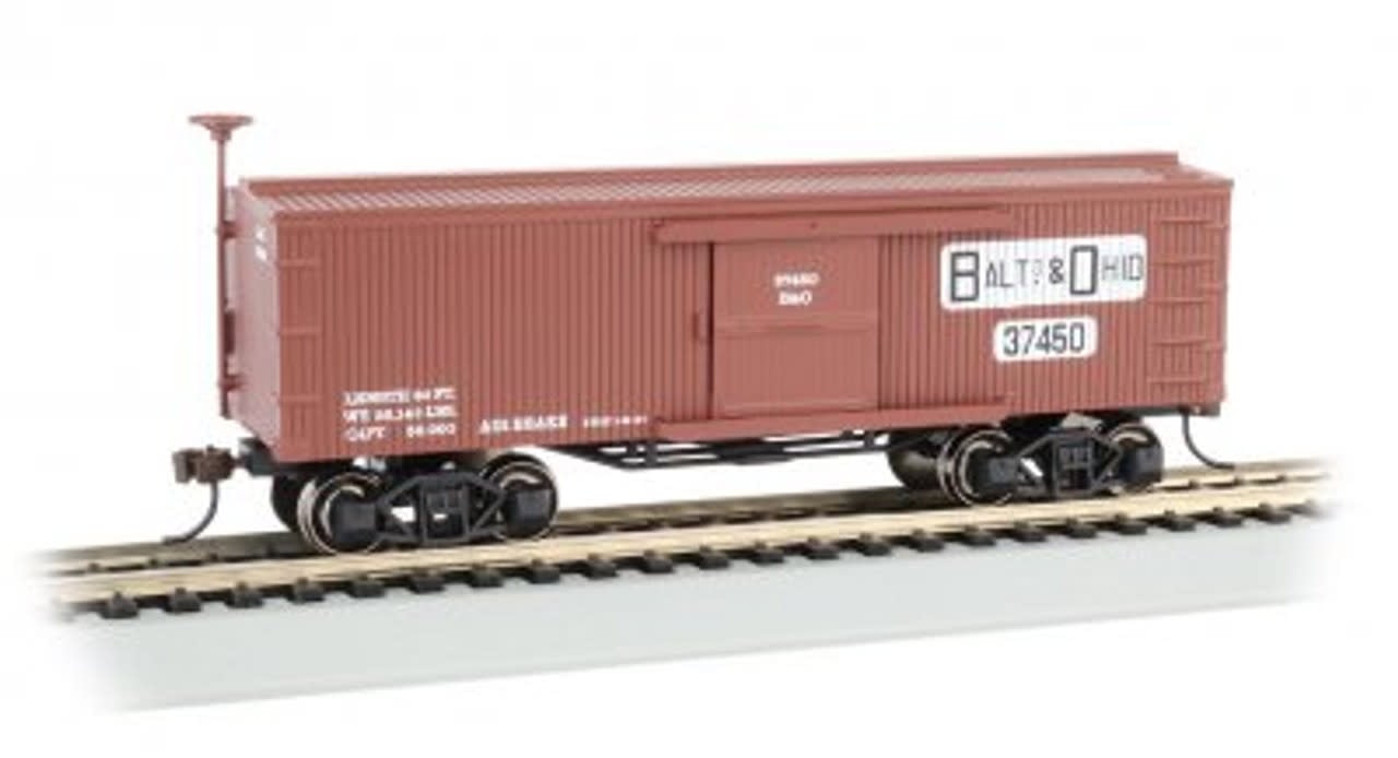 72309 HO Old Time Box, Baltimore & Ohio