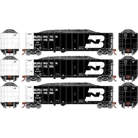 7467 HO RTR Thrall High Side Gondola w/Load, BN 575122