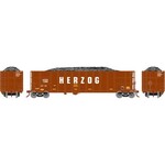 Athearn 7475 HO RTR Thrall High Side Gondola/Load,HZGX/Brn7260