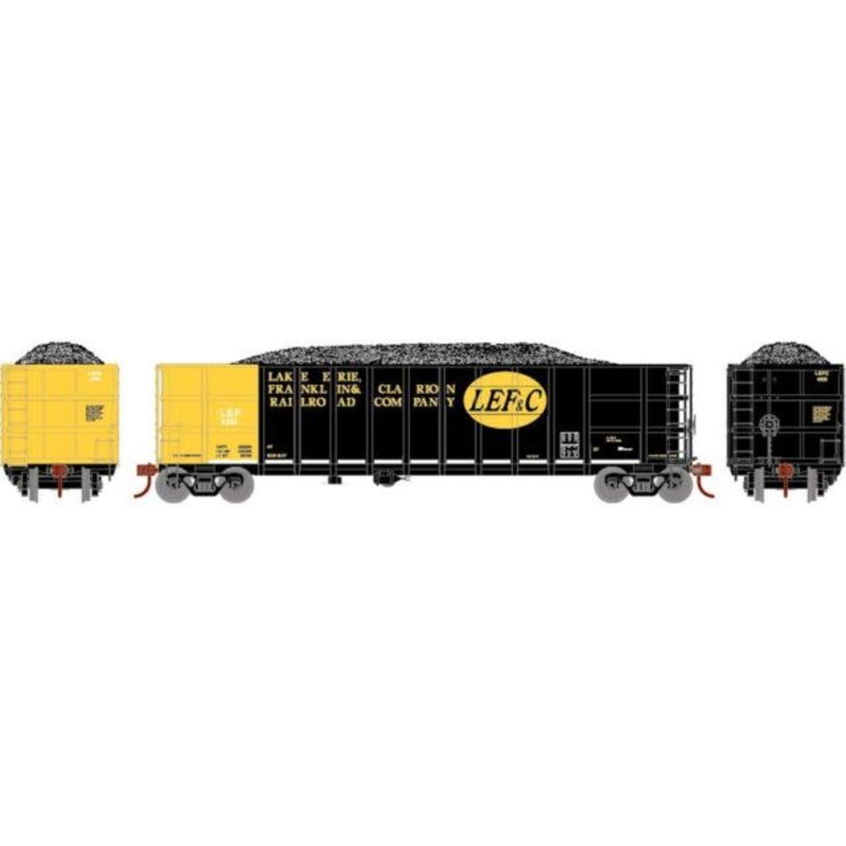 Athearn 7483 HO RTR Thrall High Side Gondola w/Load,LEF&C 4501