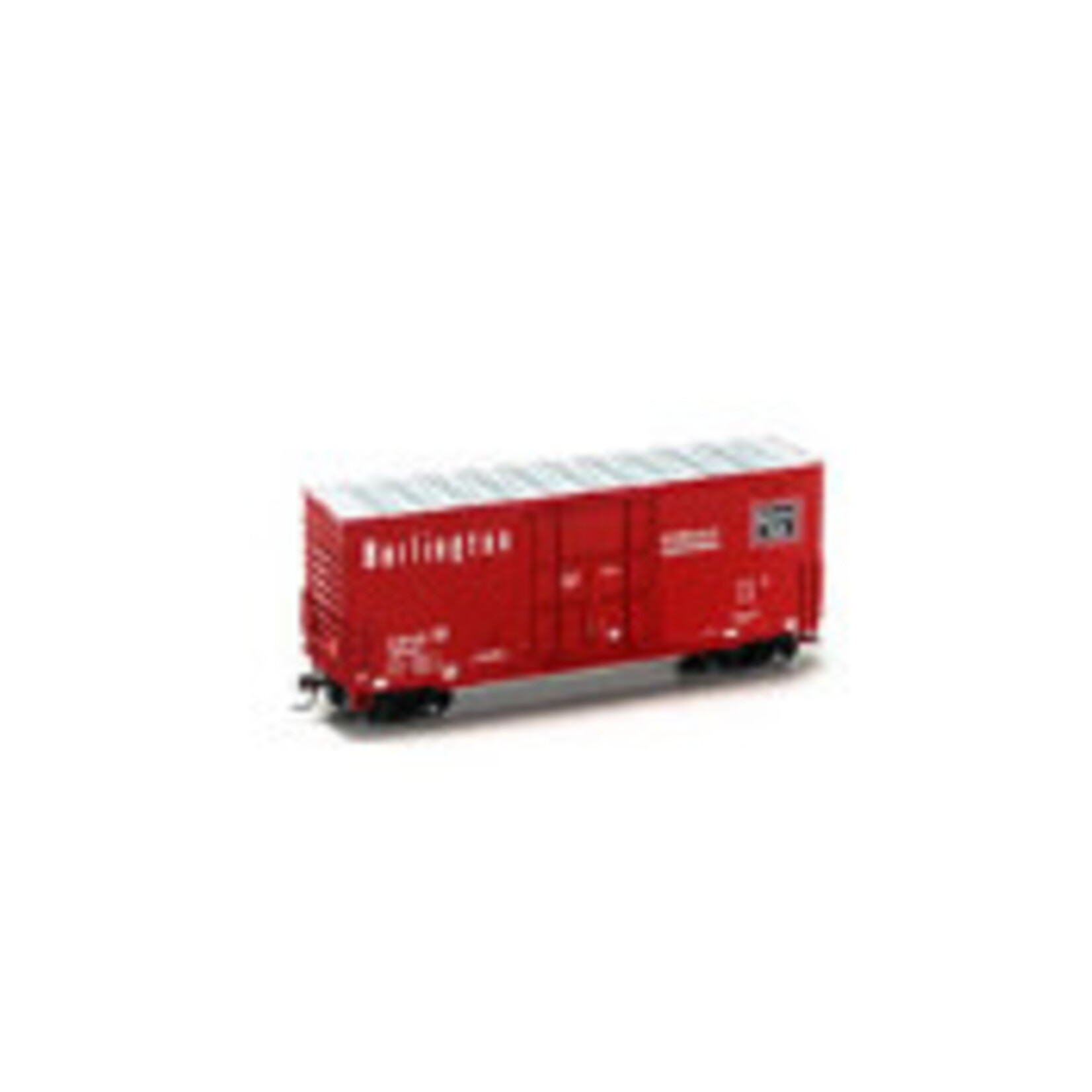 Roundhouse 76629 HO 40' High Cube Plug Door Box, CB&Q 19867