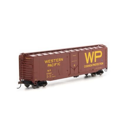 79118 HO 50' Plug Door Smooth Side Box Western Pacific