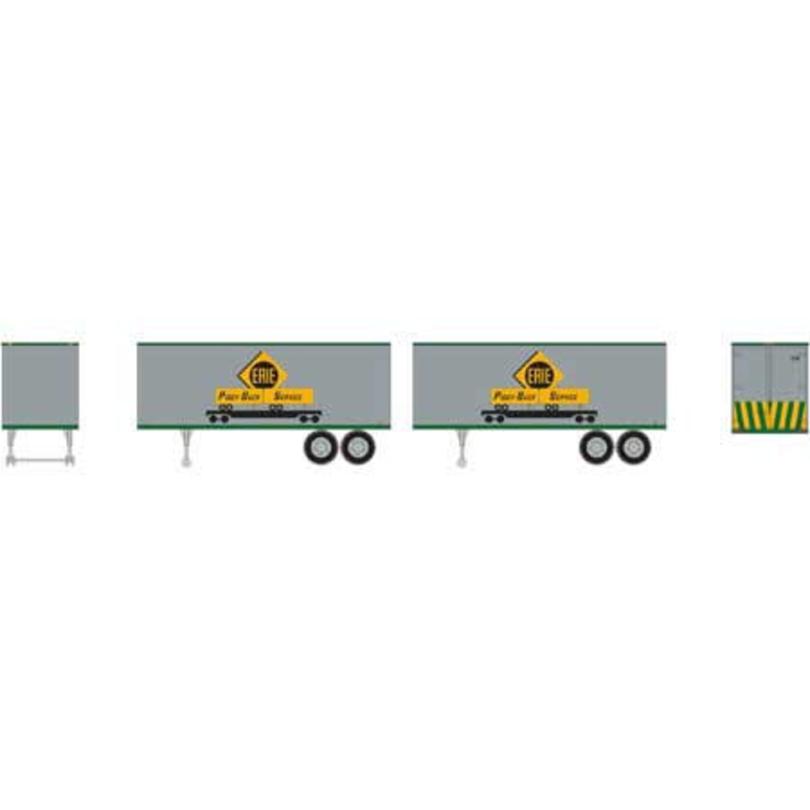 Roundhouse 7919 HO EL 2 Trailers