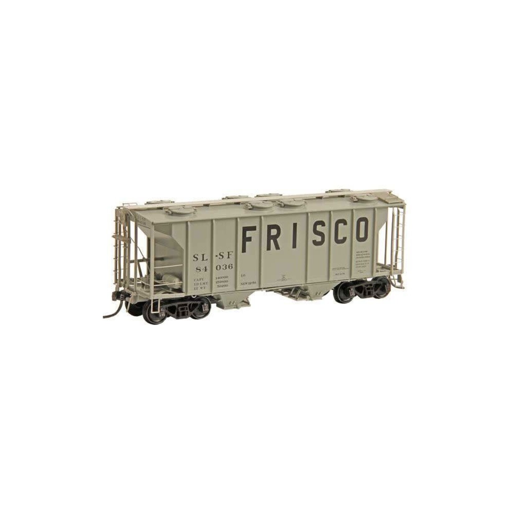 Kadee 8042 HO PS-2 2-Bay Hopper St. Louis-San Francisco #84036