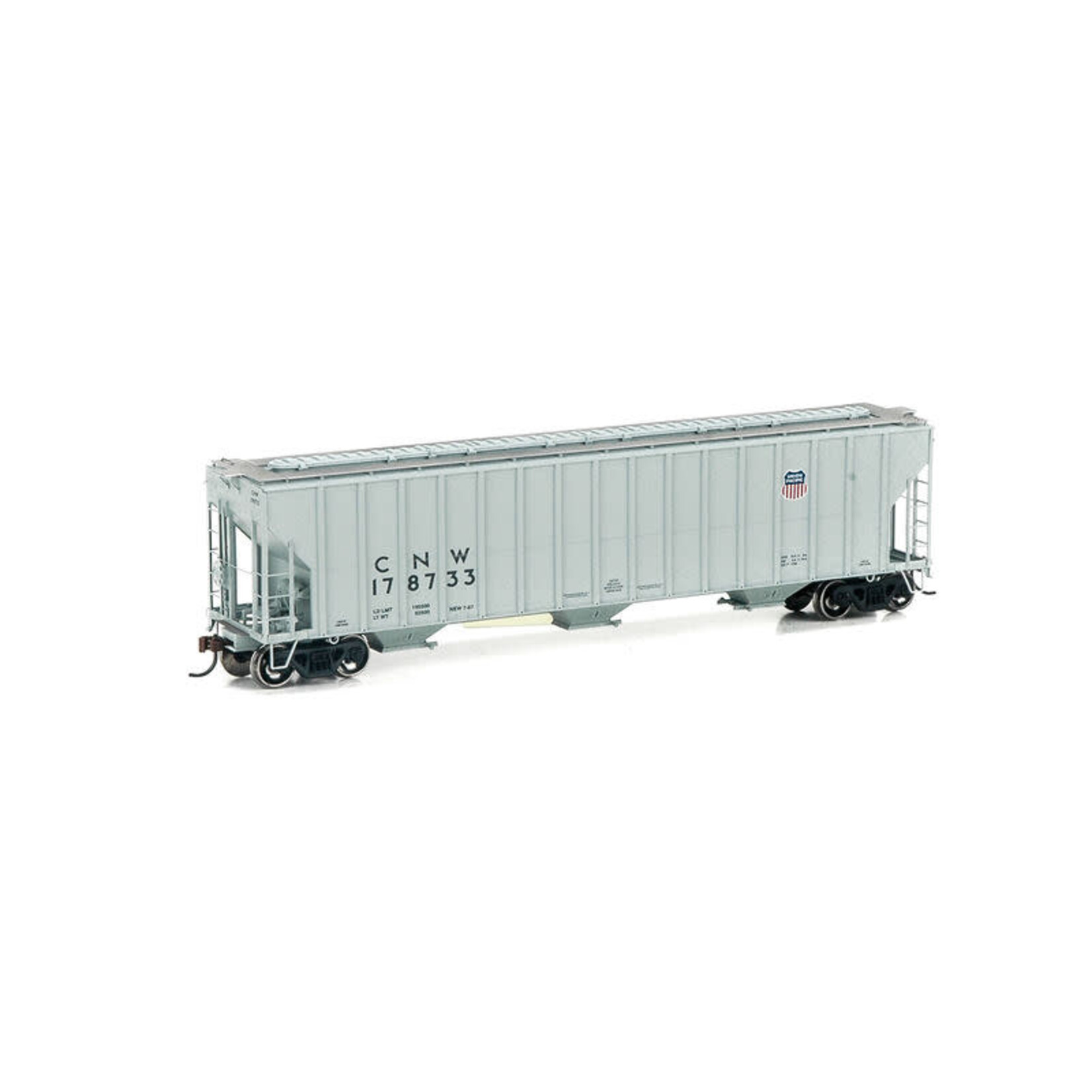 Athearn 81974 HO RTR FMC Covered Hopper, UP/C&NW 178628