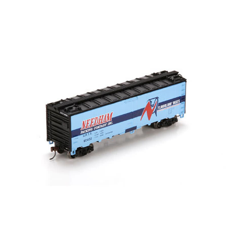 86051 HO RTR 40' Steel Reefer, Needham/Blue 60422