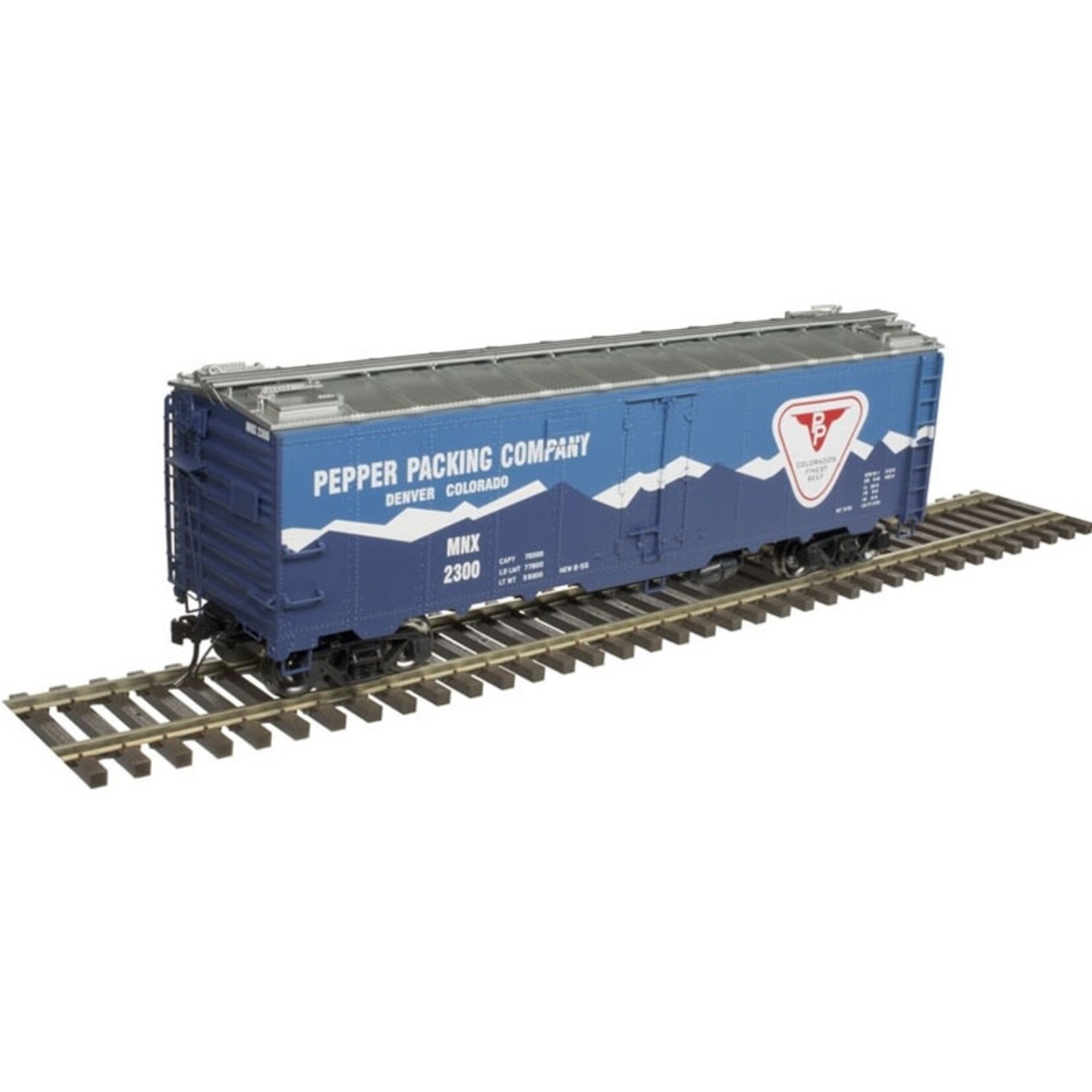 Athearn 86056 HO RTR 40' Steel Reefer, Pepper Packing 2326