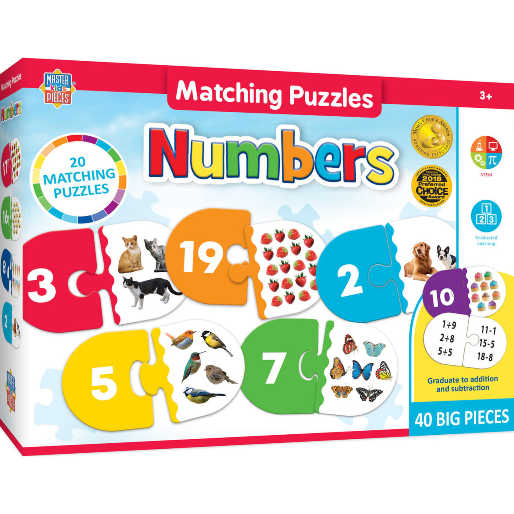 masterpieces-11907-numbers-matching-puzzle-chuck-s-trains-hobby-depot