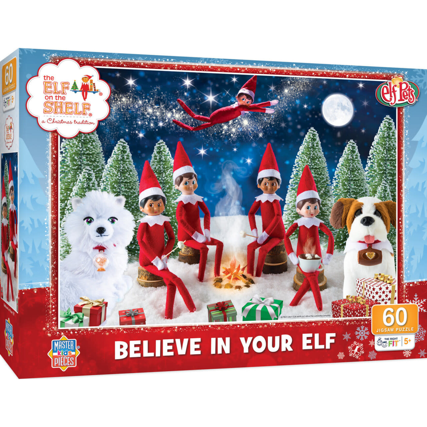 MasterPieces 12126 Elf on the Shelf Puzzle 60pc