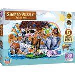 MasterPieces 11925 Shaped - Noah's Ark 100 Piece Kids Puzzle