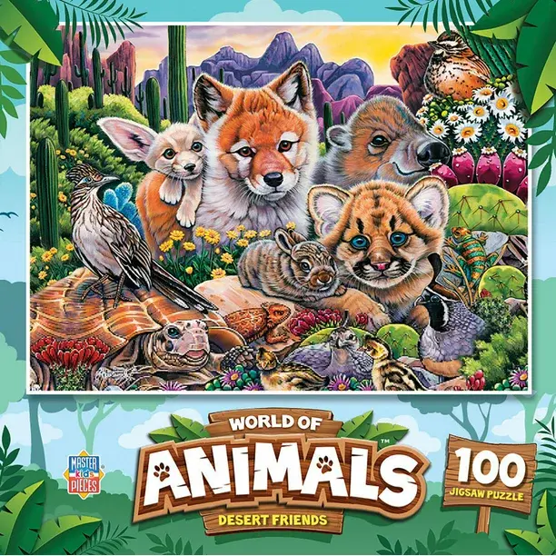 12018 Desert Friends 100pc Puzzle