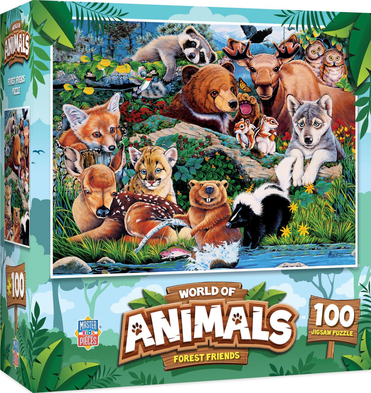 12021 Forest Friends 100 Piece Puzzle