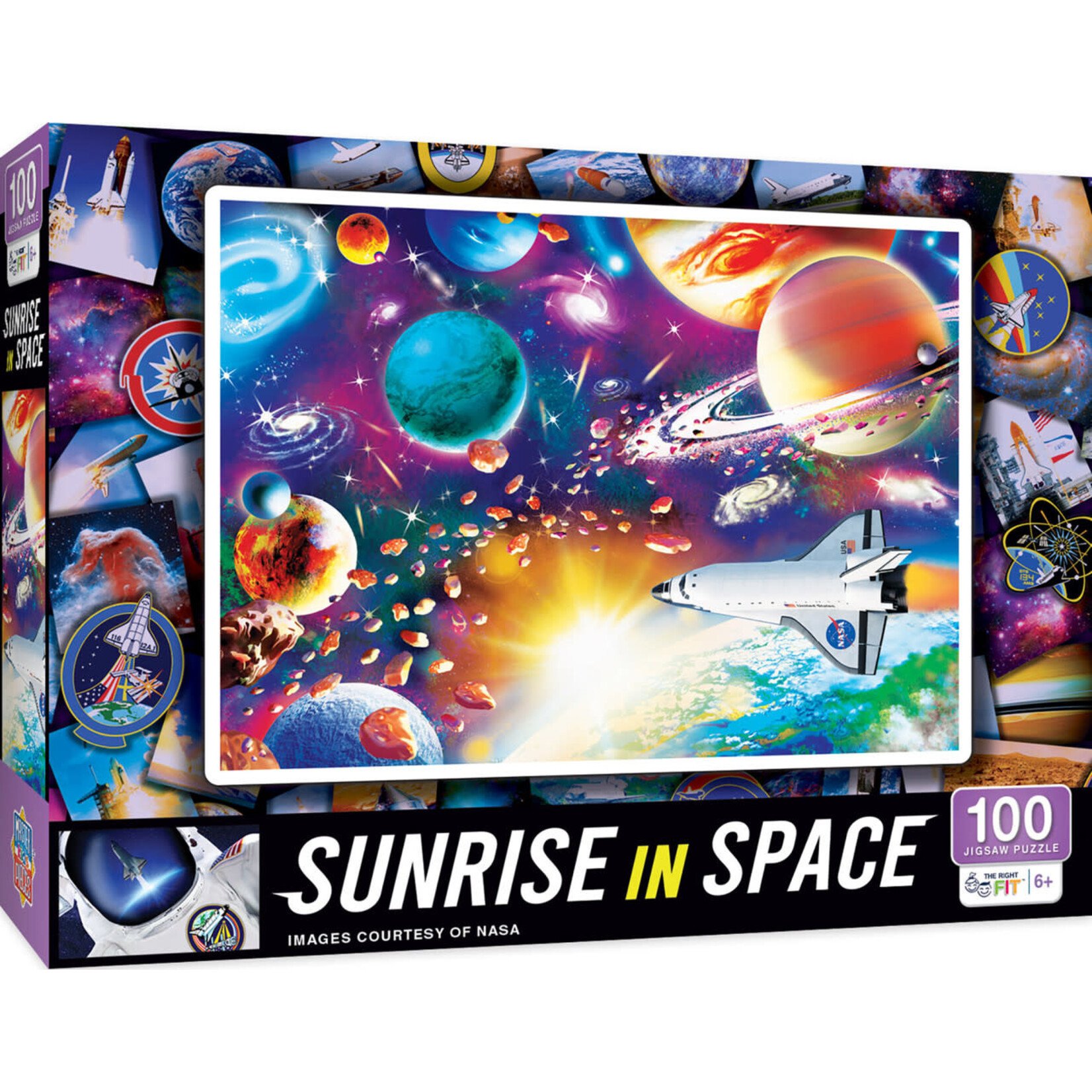 MasterPieces 12251 NASA - Sunrise in Space 100 Piece Kids Puzzle