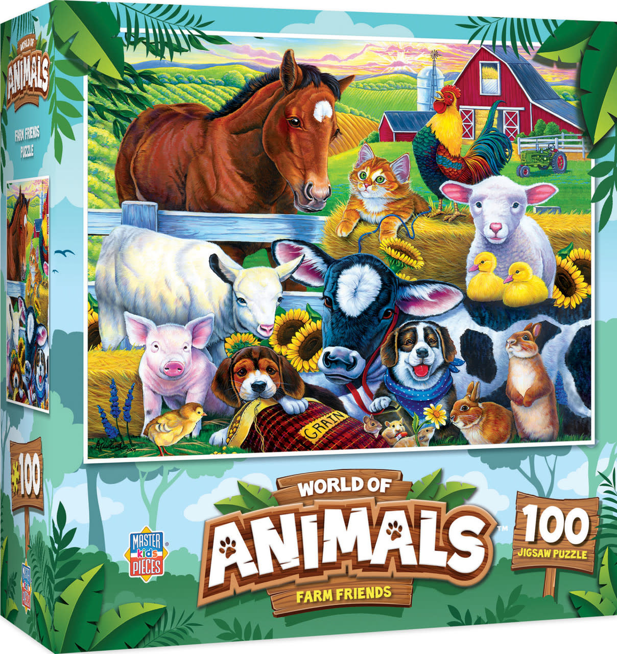 12311 Farm Friends 100 Piece Puzzle