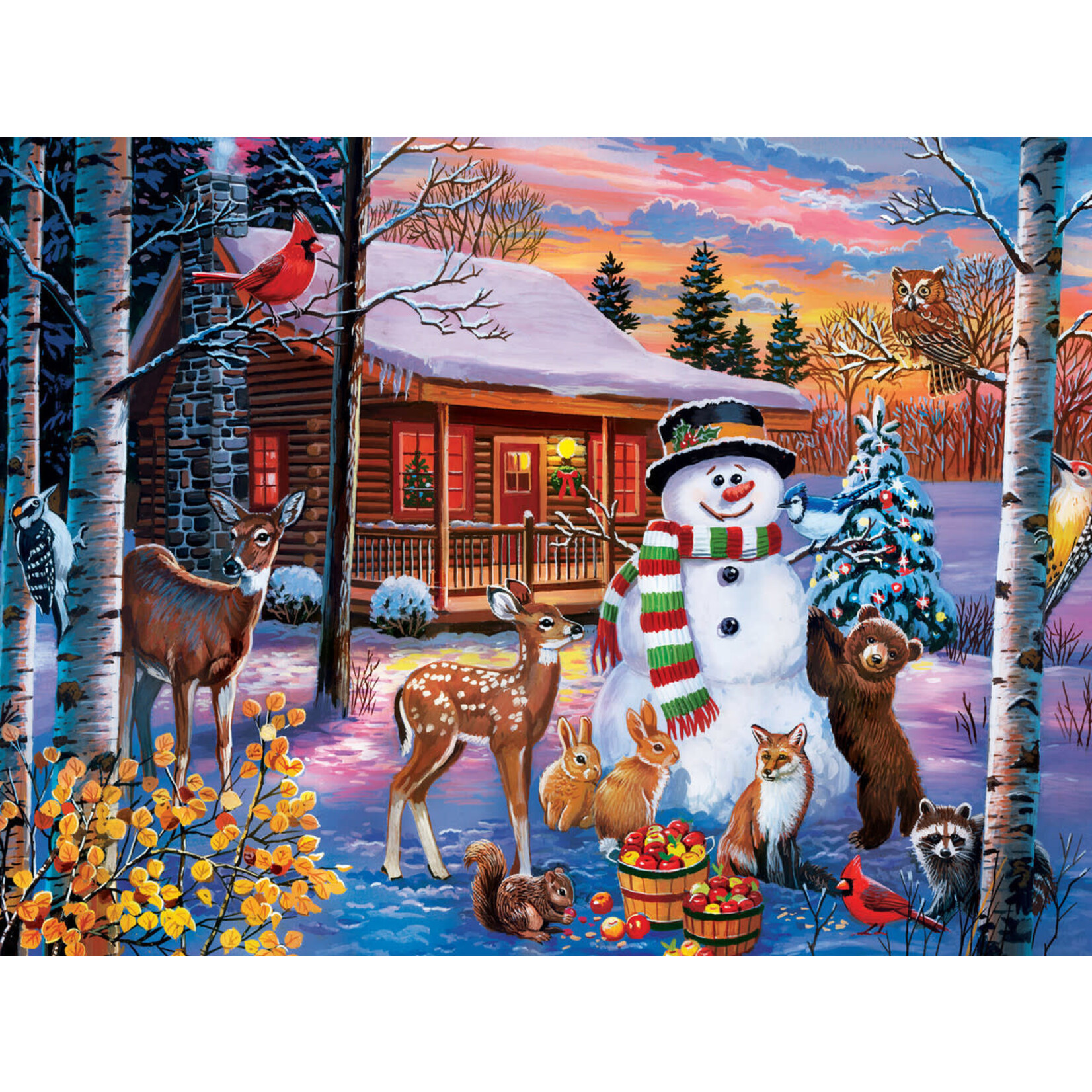 MasterPieces 32153 Winter Visitors 300pc