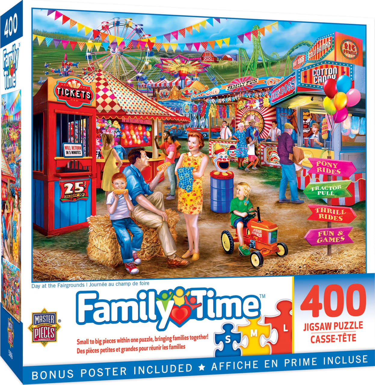 32212 Day at the Fairgrounds - 400 Piece Puzzle