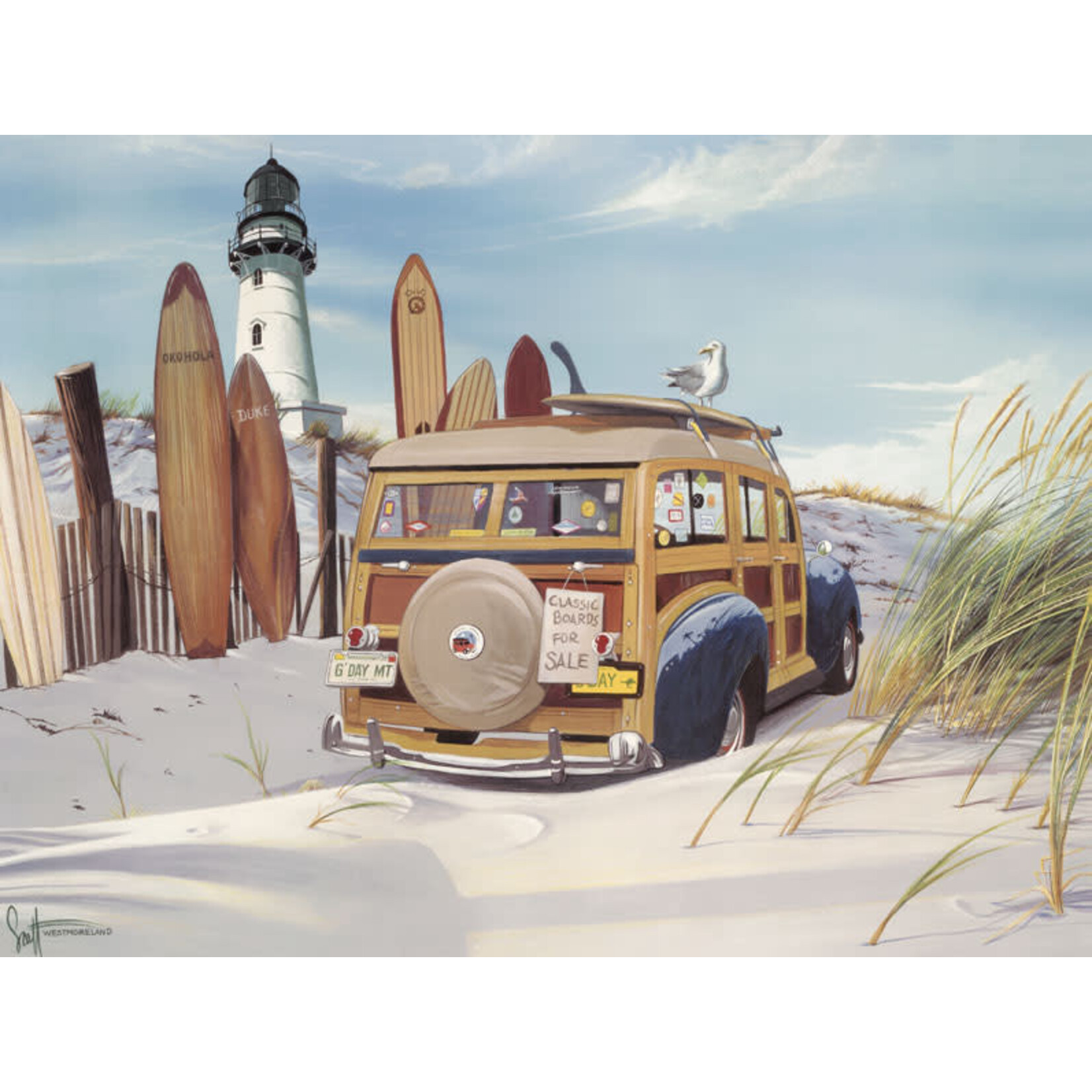 Heritage Puzzle 30502 G'Day Mate 550 Piece Puzzle