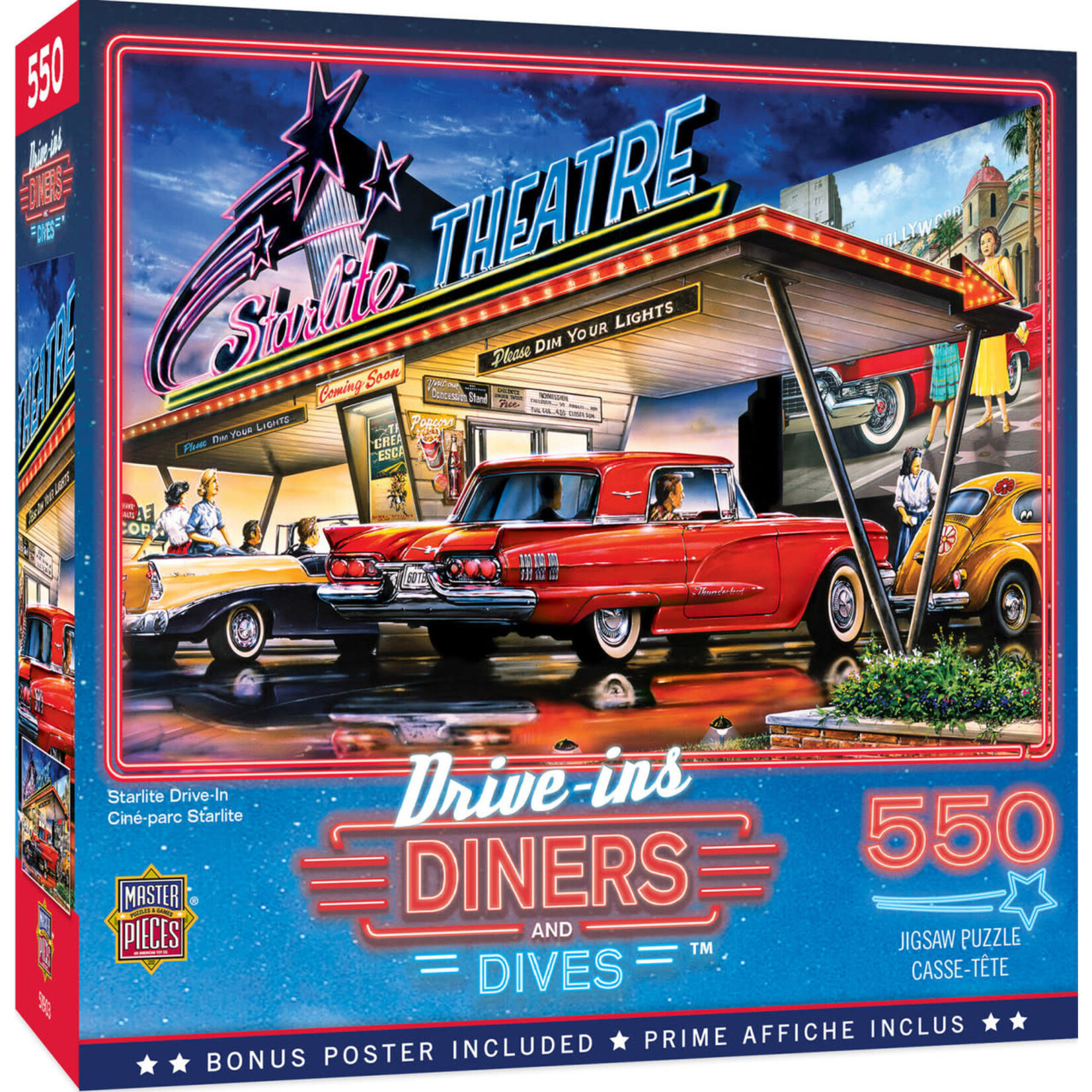 MasterPieces 31929 Starlite Drive-in 550pc