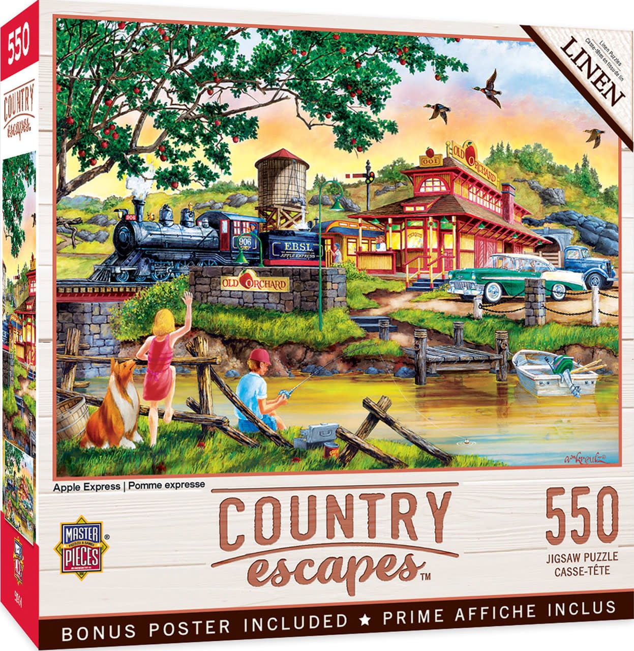 31932 Apple Express Station Puzzle 550pc