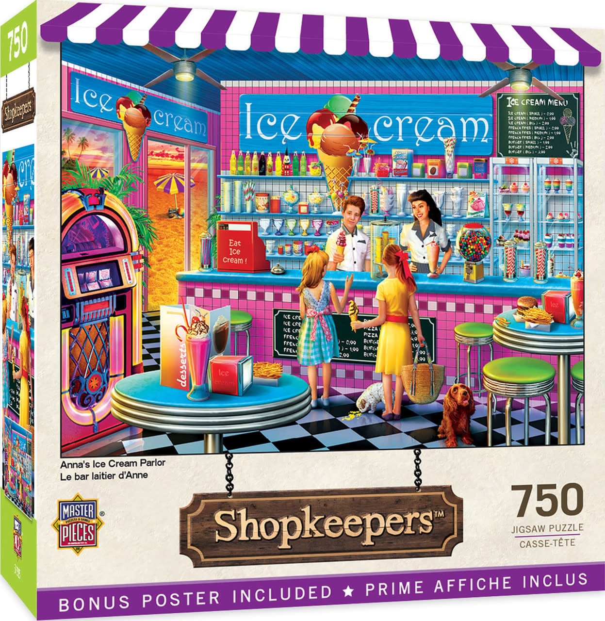 32011 Annas Ice Cream Parlor 750pc