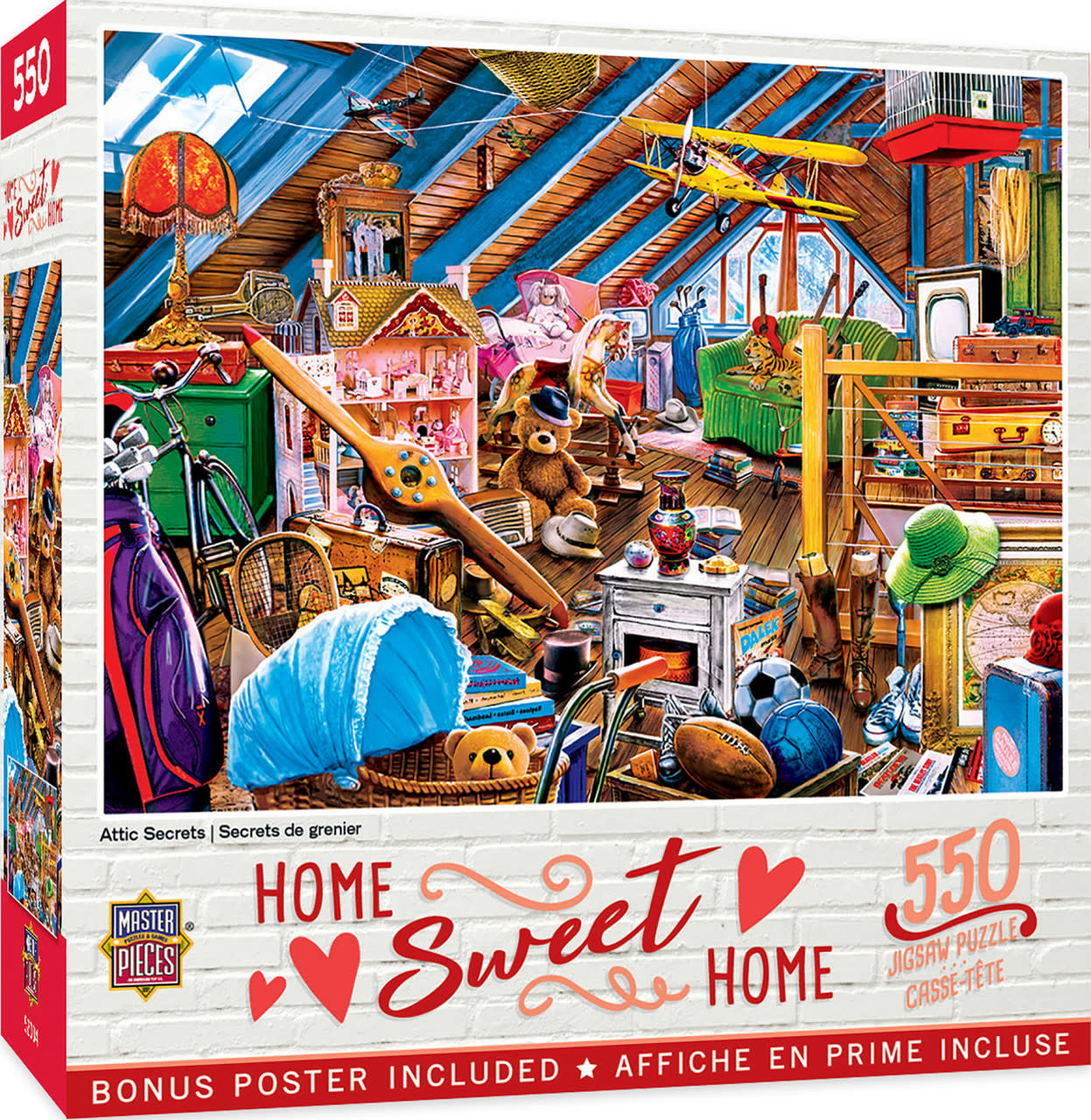32041 Attic Secrets Puzzle 550pc