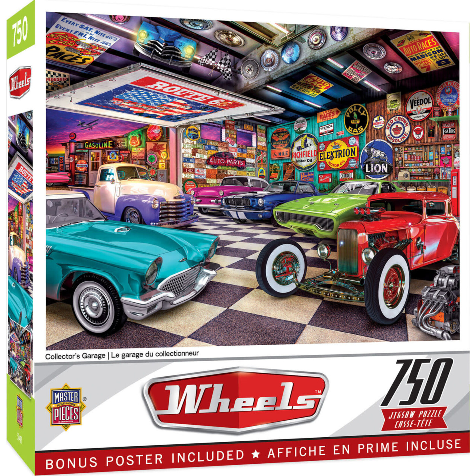 MasterPieces 32053 Collectors Garage 750pc