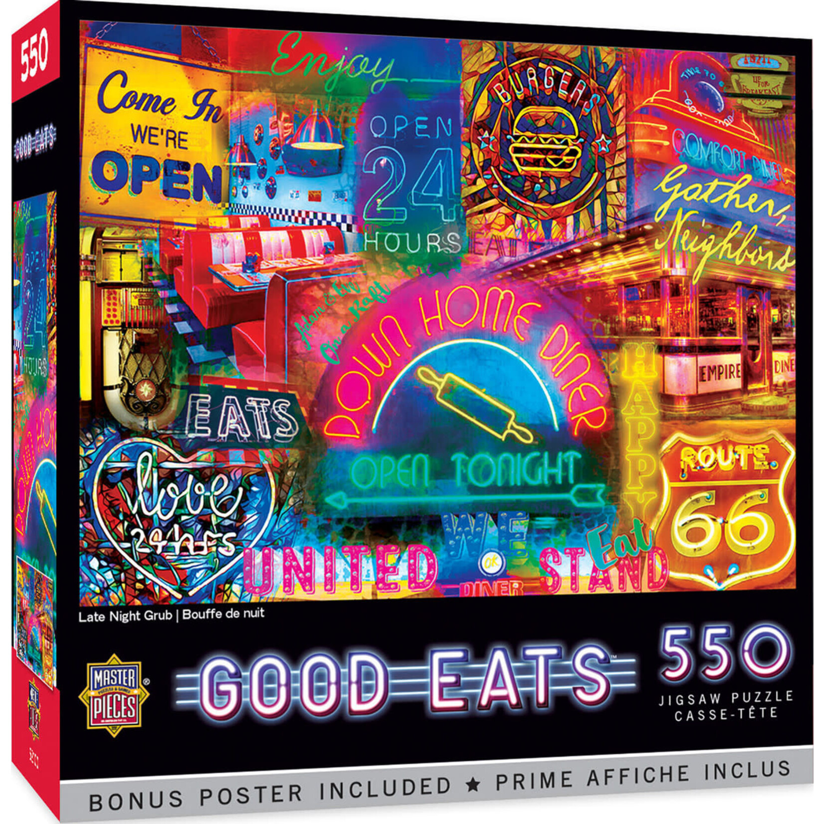 MasterPieces 32114 Late Night Grub 550pc