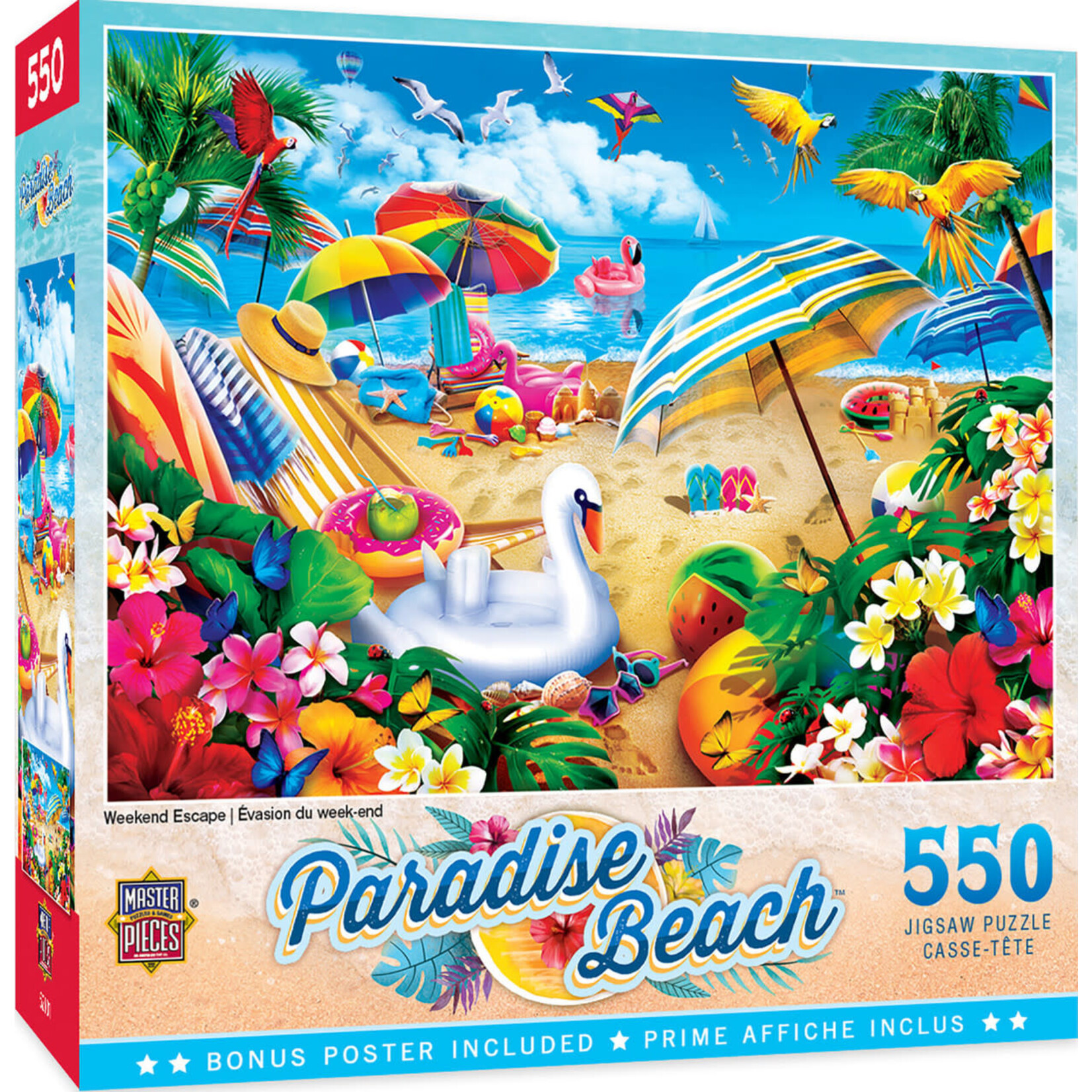 MasterPieces 32120 Weekend Escape Puzzle 550pc