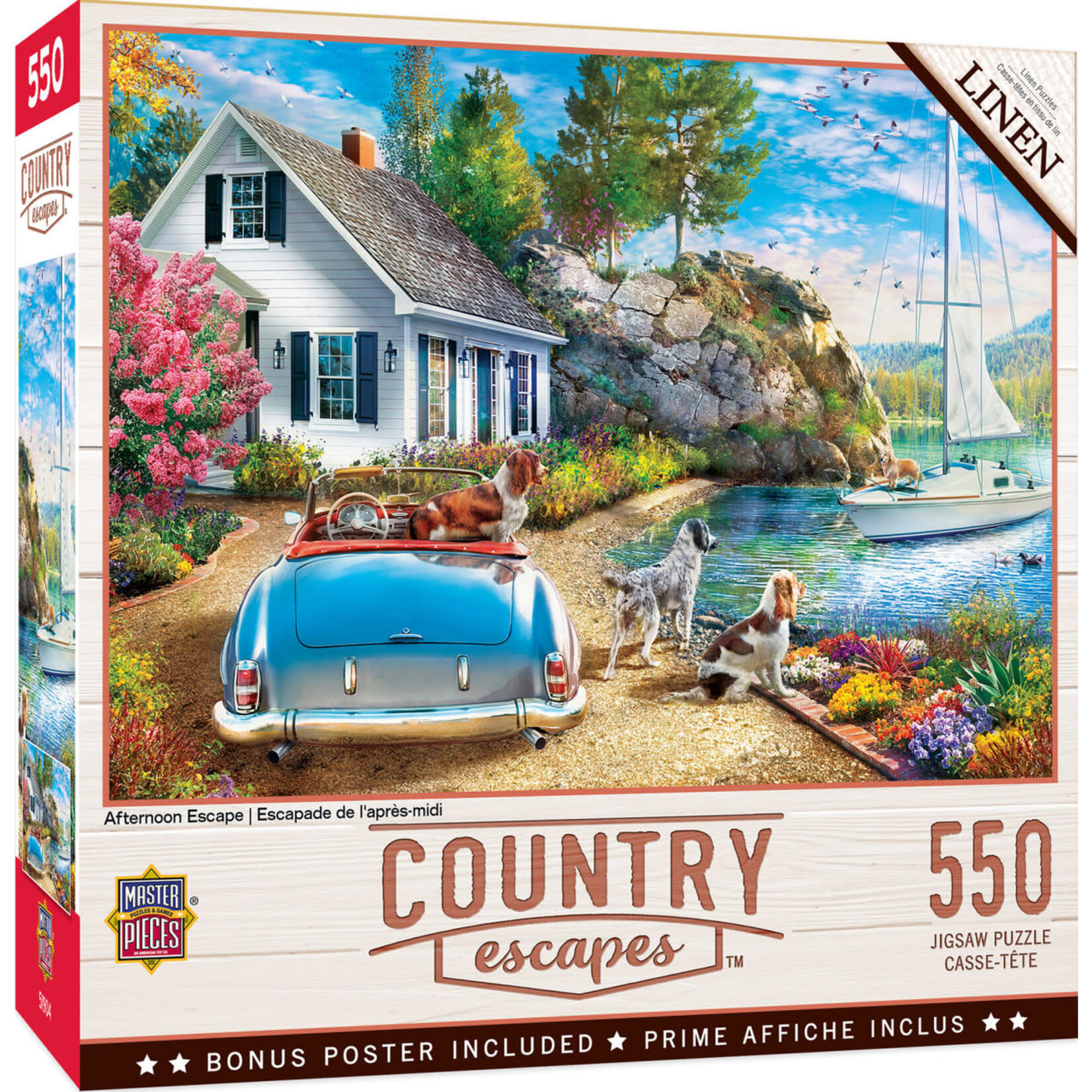 MasterPieces 32129 Afternoon Escape 550pc