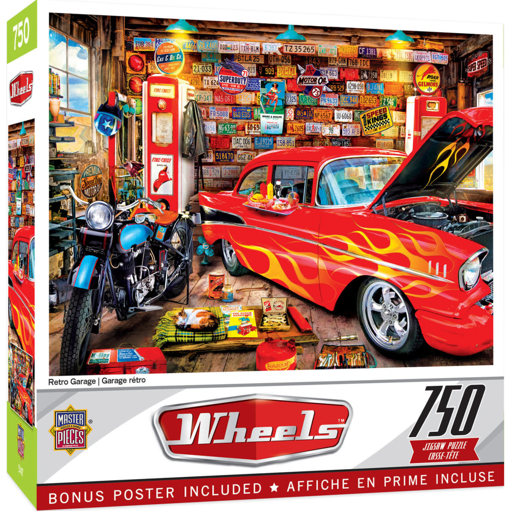 MasterPieces 32273 Retro Garage 750pc