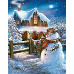 Springbok 3401535 The Country Christmas 500 Piece Puzzle