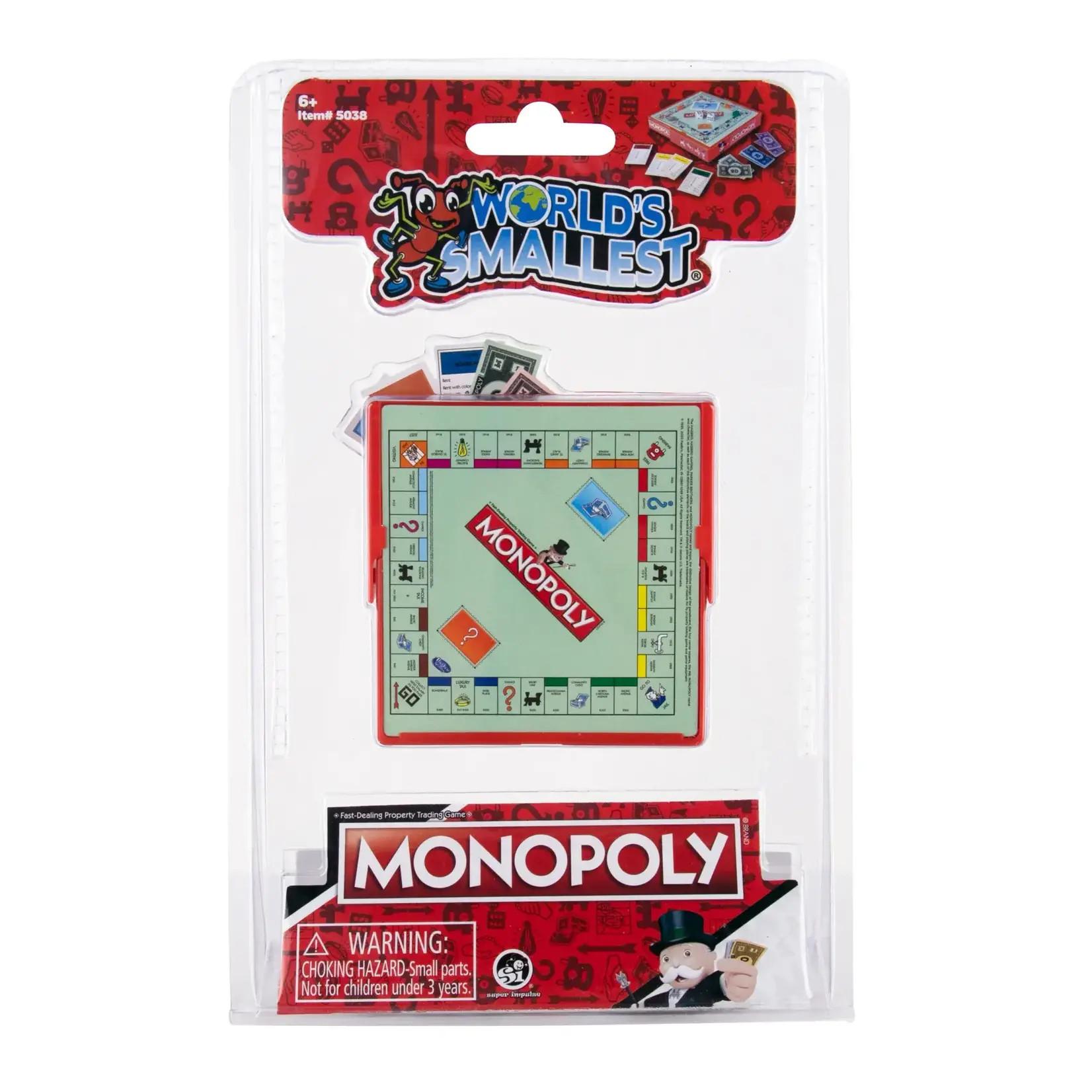 Super Impulse 5038 World's Smallest Monopoly Game