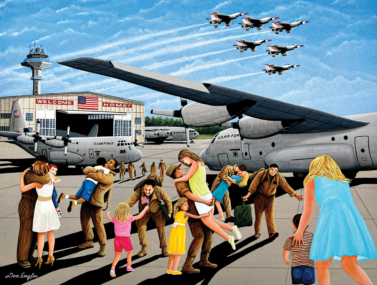 60365 Family Welcome 500 Piece Jigsaw Puzzle