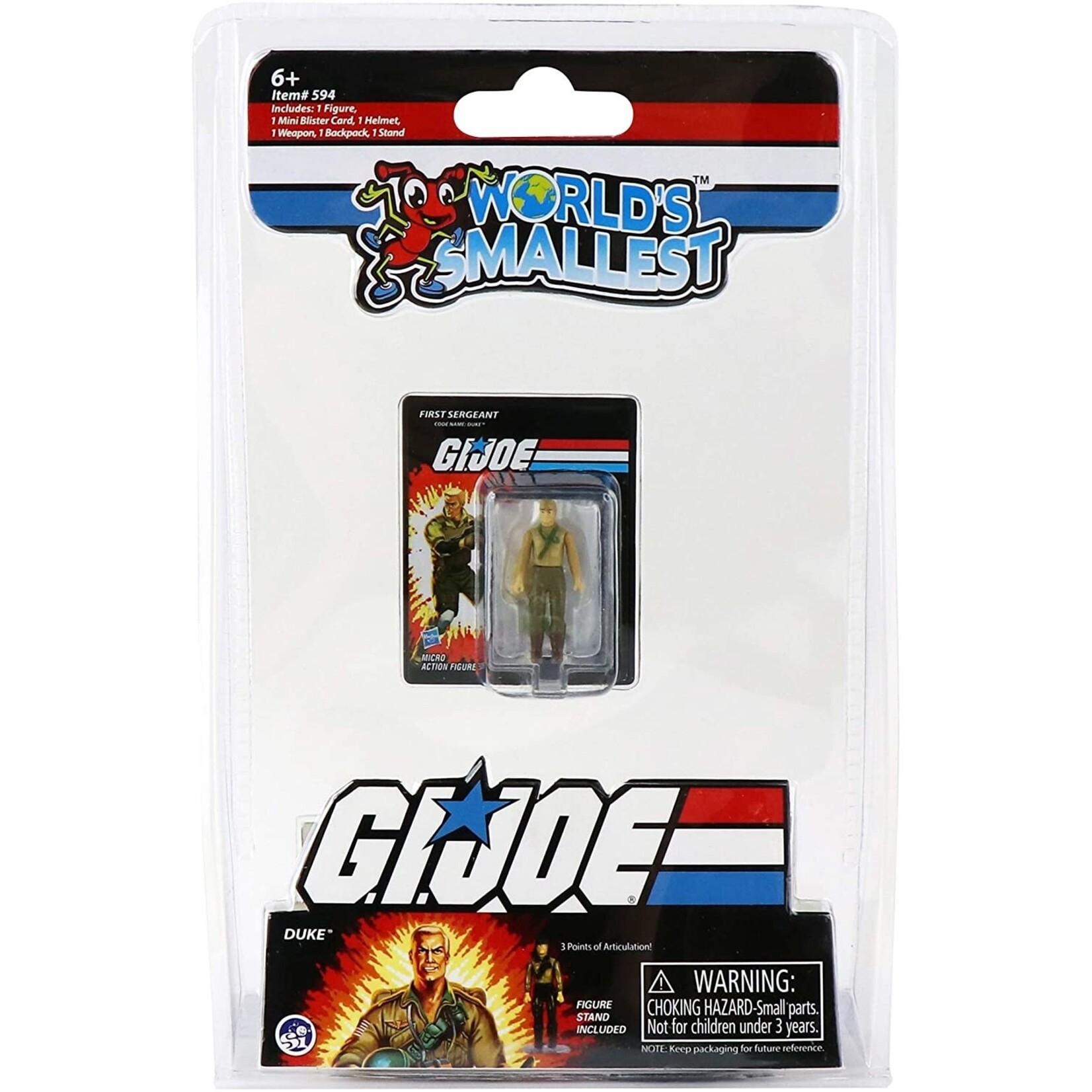 Super Impulse 594 Worlds Smallest GI Joe vs Cobra
