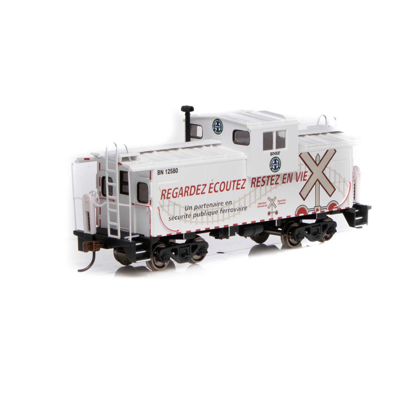 Roundhouse 90166 HO Wide Vision Caboose BNSF