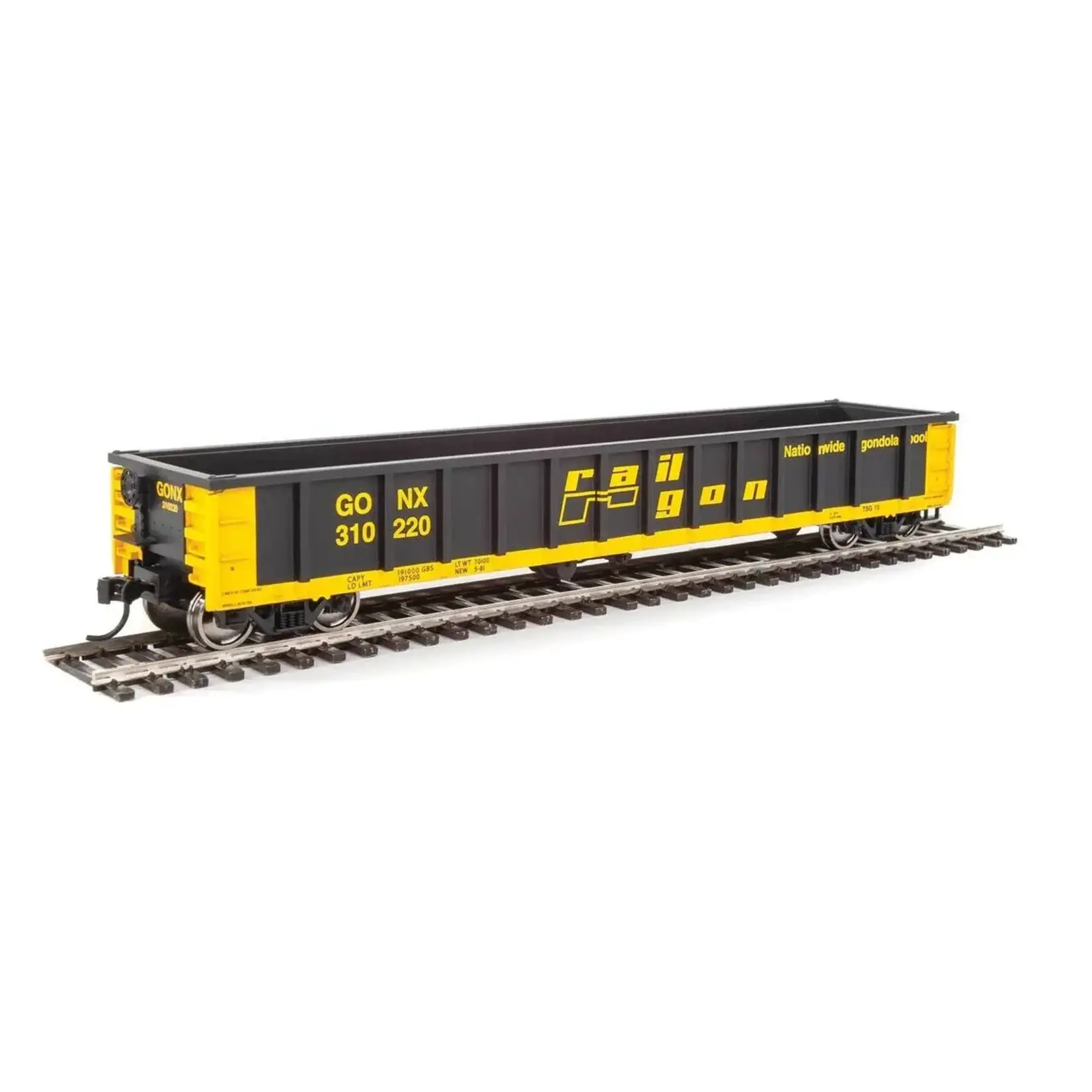 Walthers 9106247 HO 53' Railgon Gondola