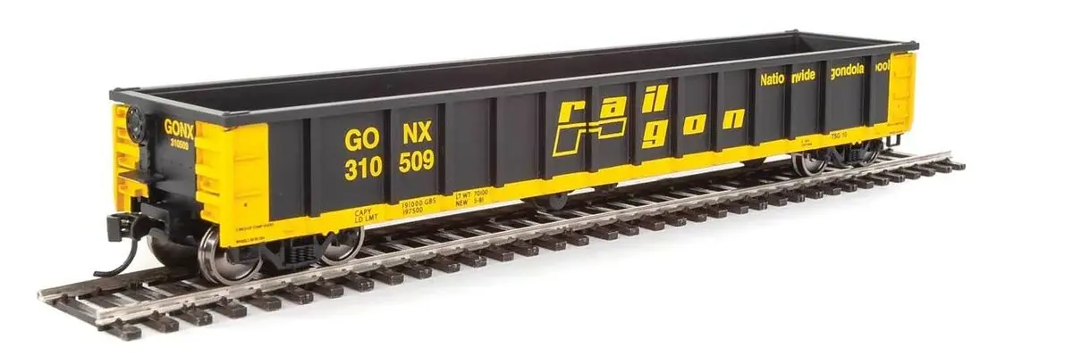 9106250 HO 53' Railgon Gondola, GONX