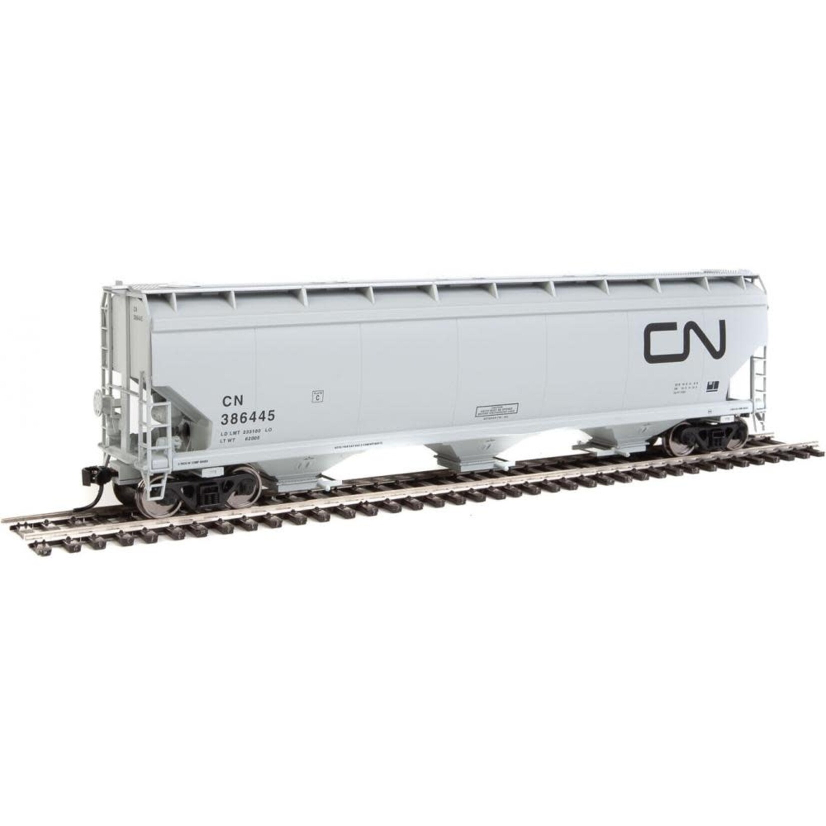 Walthers 9107632 HO 60' NSC 5150 3-Bay Covered Hopper CN 386445