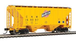 9107954 HO 37' Chicago & North Western Covered Hopper