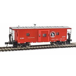 9108660 HO International Bay Window Caboose Great Northern X-18