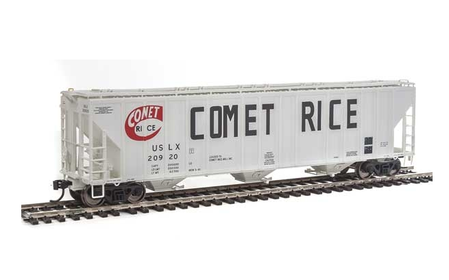 920106128 HO 55' Evans 4780 Cubic Foot 3-Bay Covered Hopper