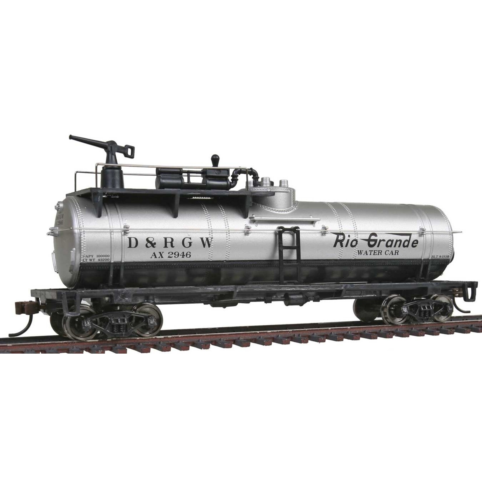 Walthers 9311791 HO D&RGW Fire Car