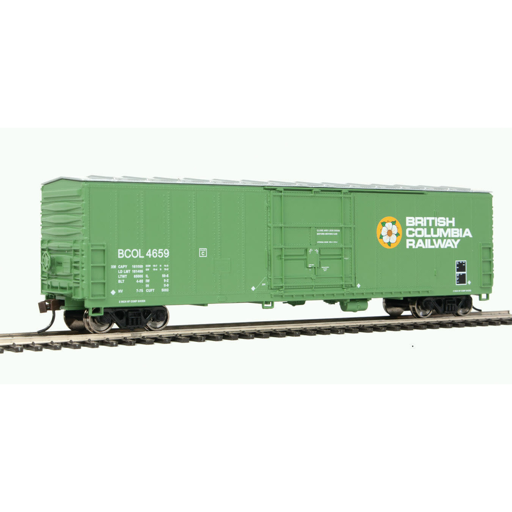 Walthers 9311800 HO British Columbia Railway Insulated Boxcar