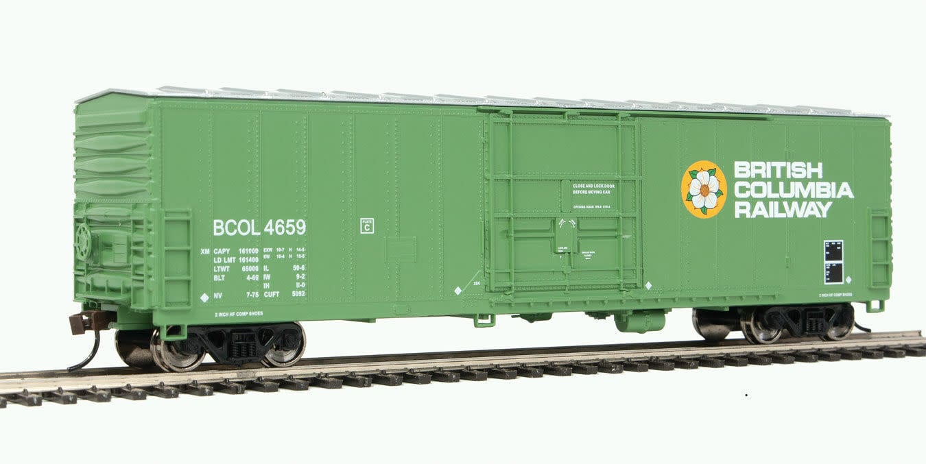 9311800 HO British Columbia Railway Insulated Boxcar