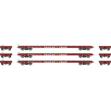 97071 HO 60' Flat, OTTX/Brown Logo (3)