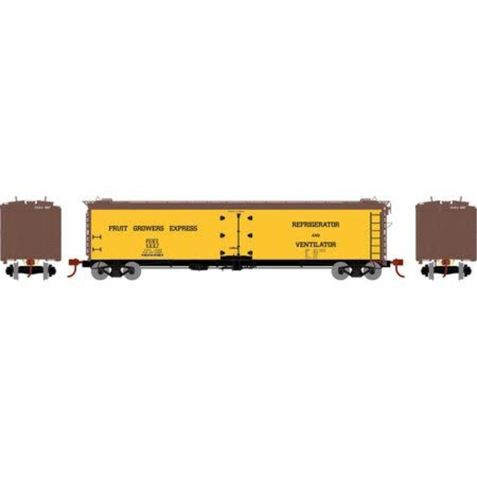 Athearn 97939 HO RTR 50' Ice Bunker Reefer FOBX 4097