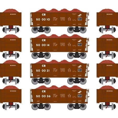 97952 HO 26' Ore Low Side w/Load, CR 1 (4)