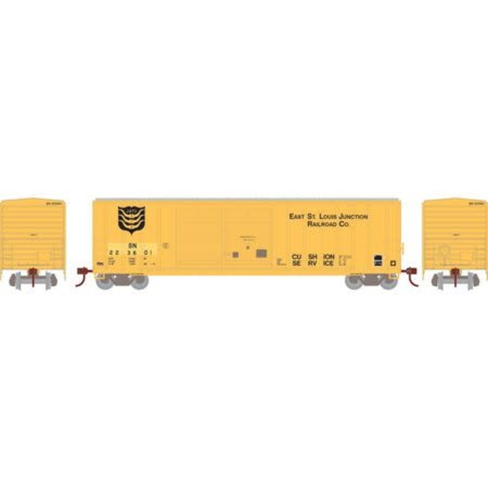 Athearn 98507 HO 50' FMC Box, BN/EStL 223601